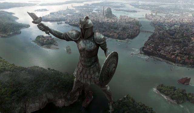 罗德岛太阳神巨像：短暂存在过的神秘奇观